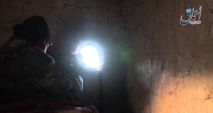 فيديو لجانب من الإشتباكات بين مقاتلي الدولة الإسلامية والوحدات الكردية في محيط تل تمر بريف الحسكة