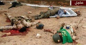 جنود الدولة الإسلامية شمال بغداد يستولون على 200 آلية للجيش الشيعي وكميات كبيرة من السلاح